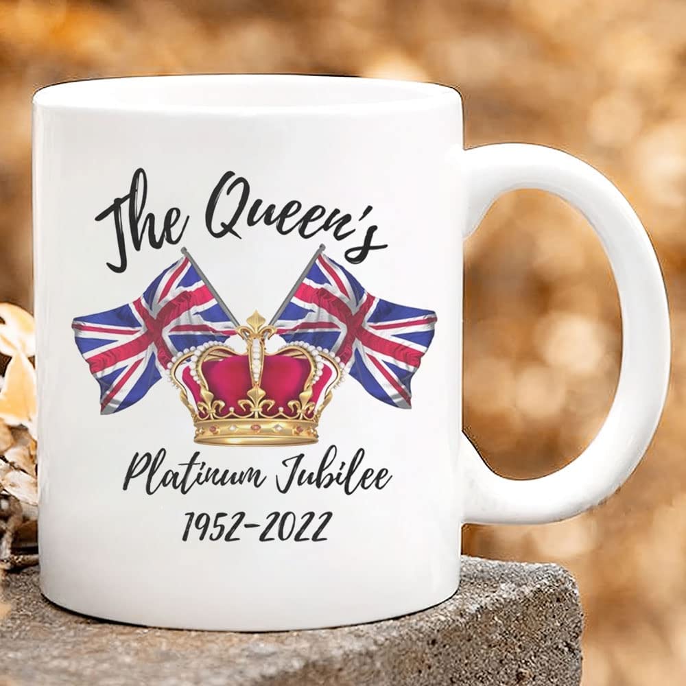 Queen Elizabeth II Platinum Jubilee Coffee Mug