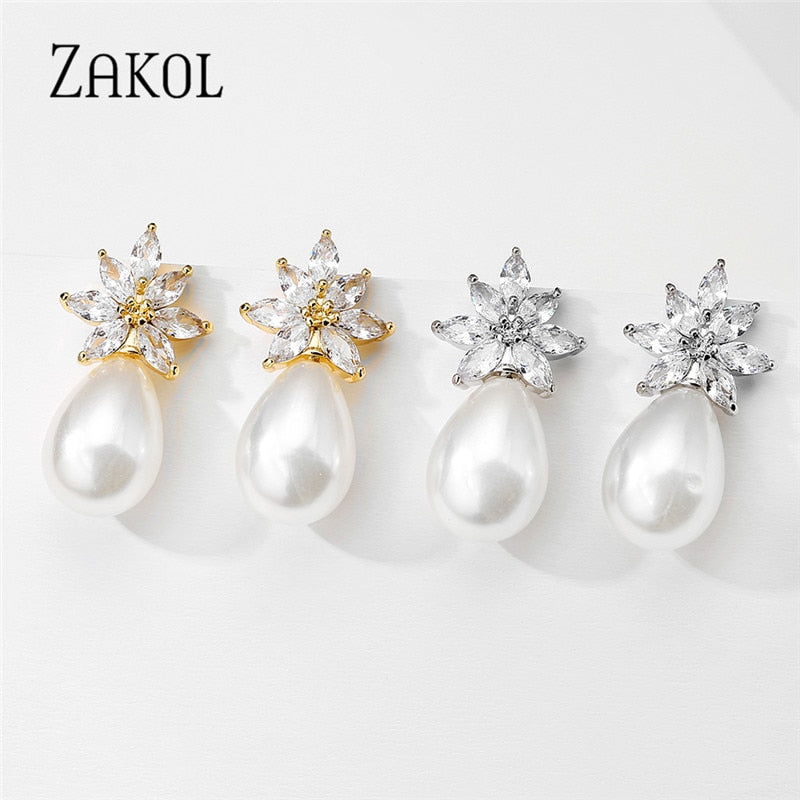 Pearl Stud Earrings