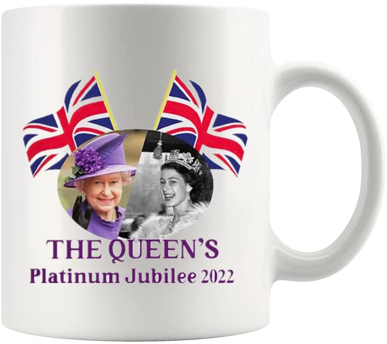 Queen Elizabeth II Platinum Jubilee Coffee Mug