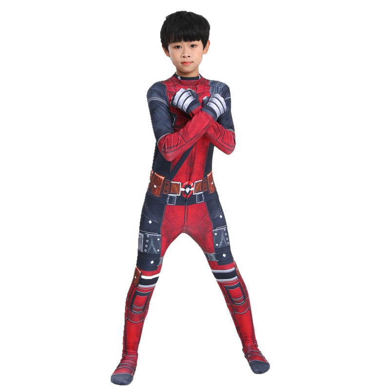 Deadpool Superhero Children's Bodysuit Costume