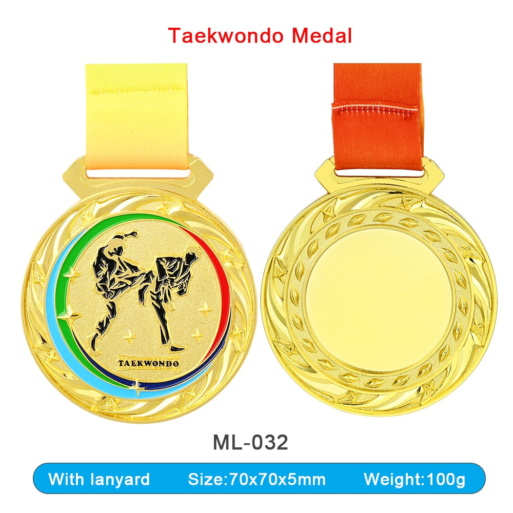 Customised Martial Arts Taekwondo Medal