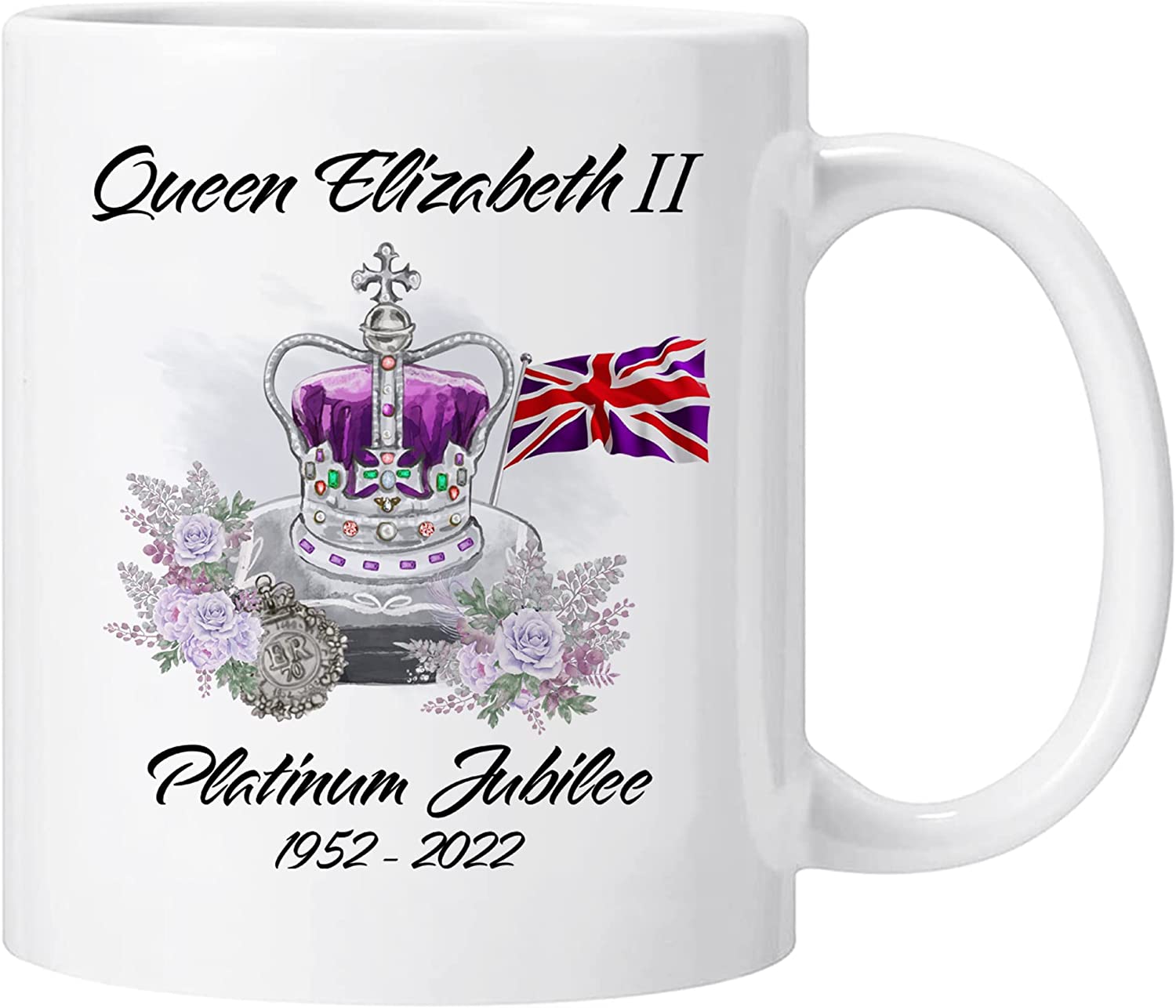 Queen Elizabeth II Platinum Jubilee Coffee Mug