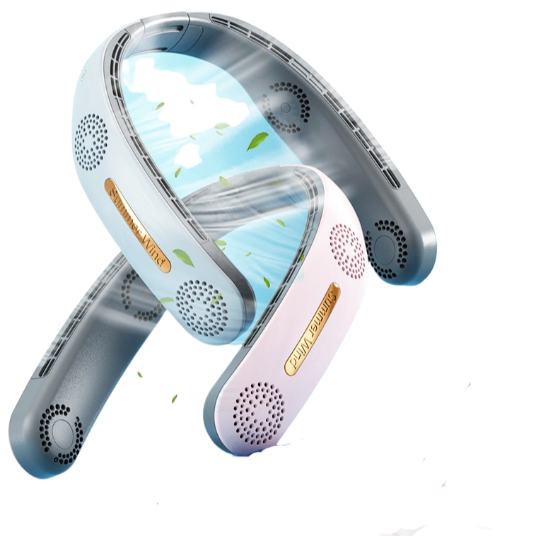 Hanging Neck Fan Stay Cool HandsFree during Work and Sports